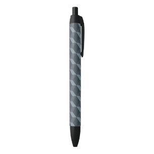 Abstract Geometric Background Pattern Black Ink Pen