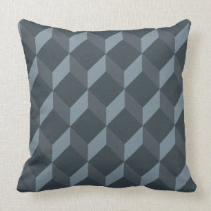 Abstract Geometric Background Pattern Cushion