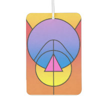 Abstract Geometric Circles Line Colorful