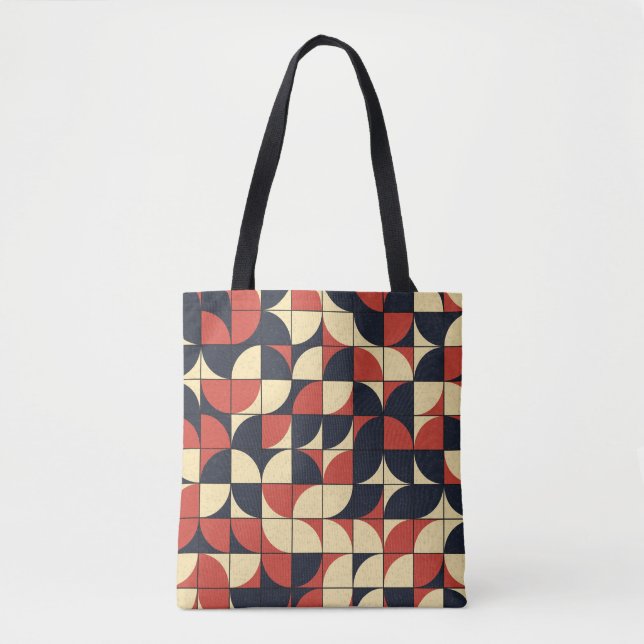 Abstract geometric: computational art. tote bag (Front)