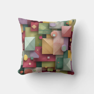 Abstract Geometric Design Cushion