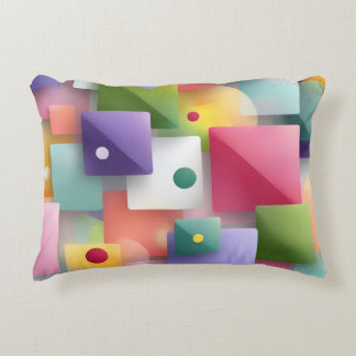 Abstract Geometric Design Decorative Cushion