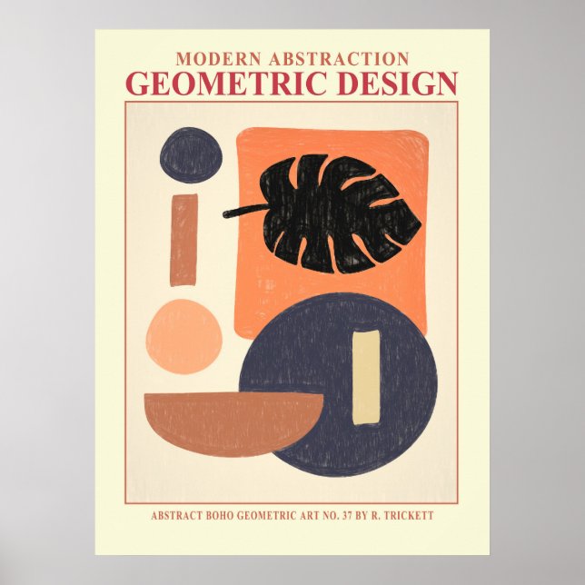 Abstract Geometric EP No. 7 Poster (Front)