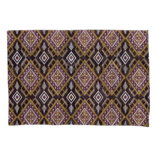 Abstract geometric ethnic, wallpaper design. pillowcase