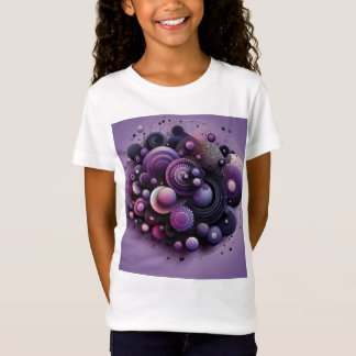 Abstract Geometric Girl's T-shirt