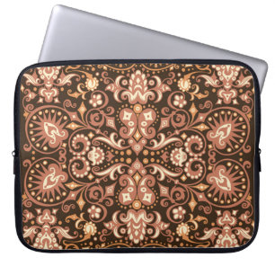abstract geometric grunge background laptop sleeve