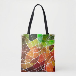 abstract geometric grunge backgroundabstract, agin tote bag