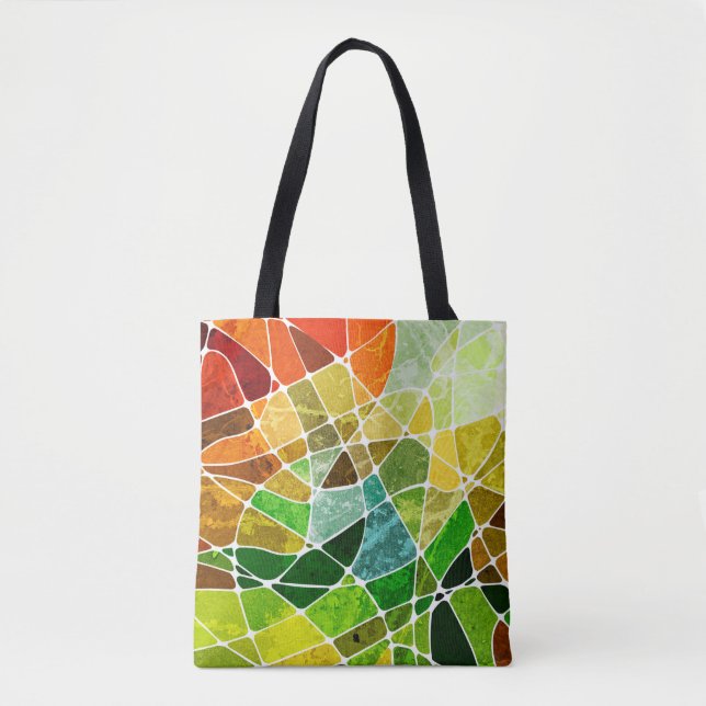 abstract geometric grunge backgroundpattern,grunge tote bag (Front)