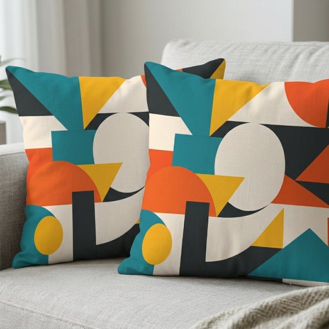 Abstract Geometric Harmony Cushion (Creator Uploaded)