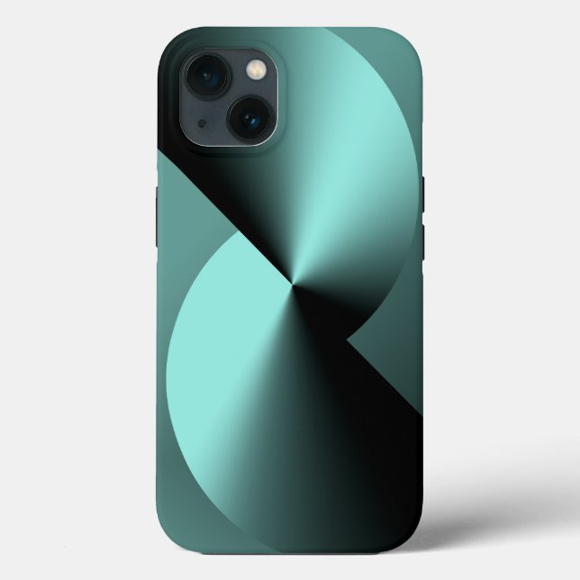Abstract Geometric iPhone 13 Case (Back)