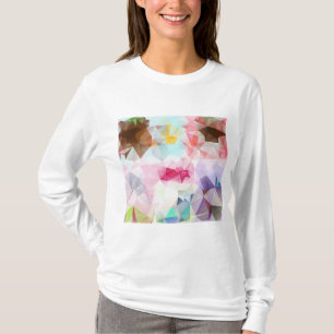 Abstract Geometric Low Poly Mosaic T-Shirt