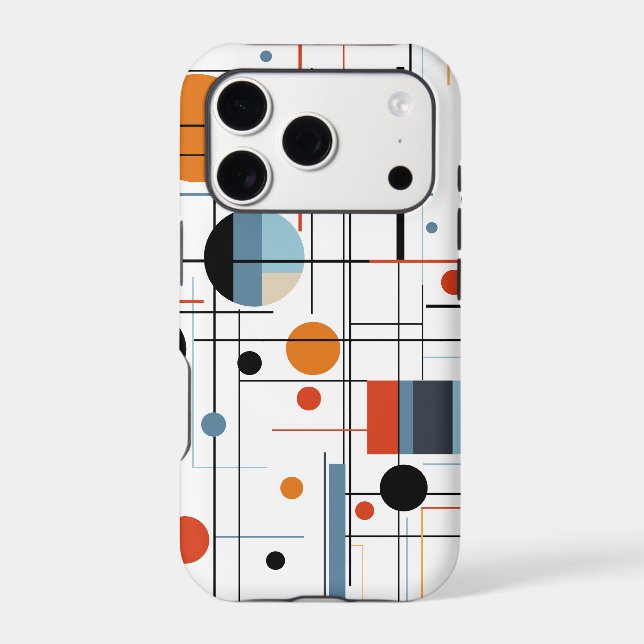 Abstract Geometric Modern Minimalist Lines (Back)