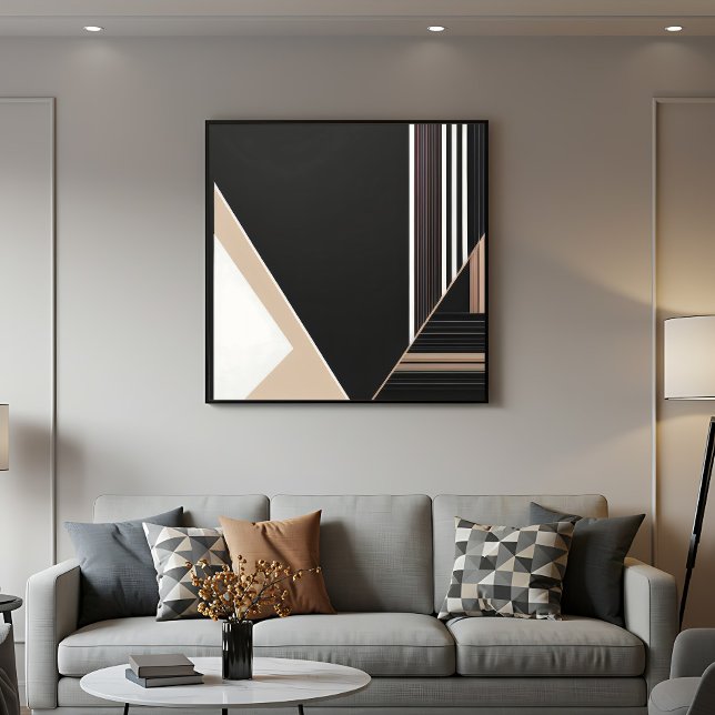 Abstract Geometric Modern Minimalist Poster (Creator Uploaded)