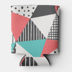 Abstract geometric: modern pattern design. can cooler