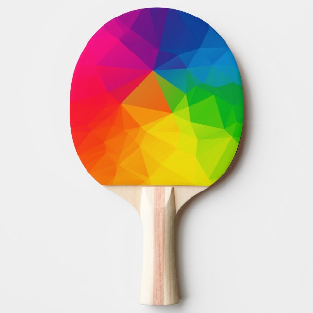 Abstract Geometric Pattern 1 Ping Pong Paddle (Front)