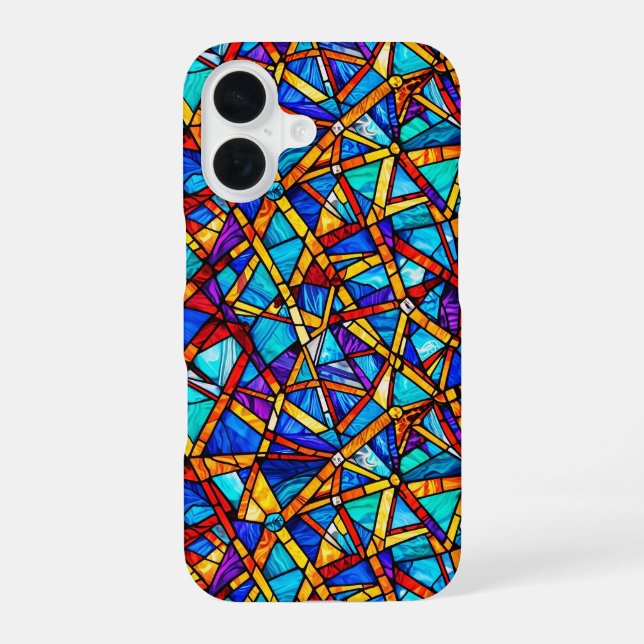 Abstract geometric pattern 22 - Iphone Case (Back)