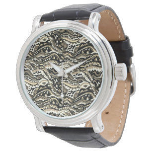 Abstract geometric pattern 36 - Men's Watch