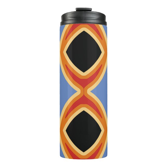 Abstract geometric pattern.abstract, background, m thermal tumbler (Front)