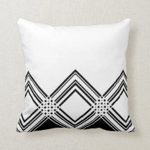 Abstract geometric pattern - black and white.