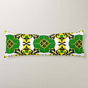 Abstract Geometric Pattern Body Cushion