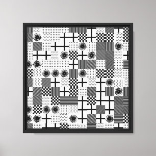 Abstract Geometric pattern Canvas Print