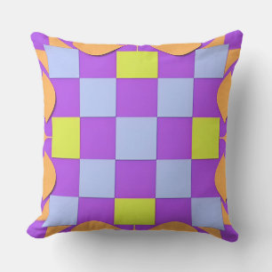 Abstract Geometric Pattern Cushion