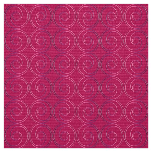 Abstract geometric pattern fabric (Swatch)