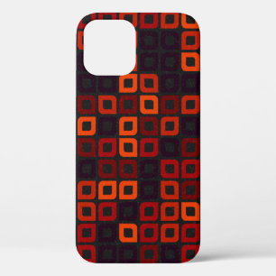 Abstract Geometric Pattern generative computationa iPhone 12 Case