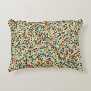 Abstract Geometric Pattern generative computationa Decorative Cushion