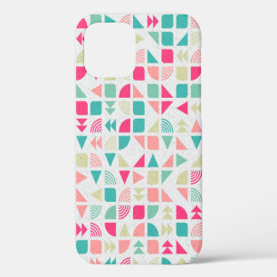 Abstract Geometric Pattern generative computationa iPhone 12 Case