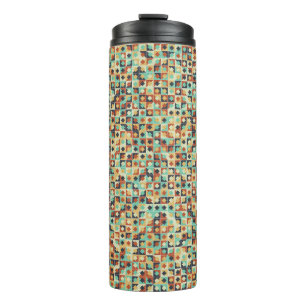 Abstract Geometric Pattern generative computationa Thermal Tumbler