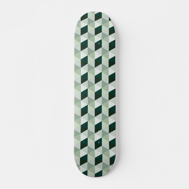 Abstract Geometric Pattern - No. 01 Skateboard (Front)
