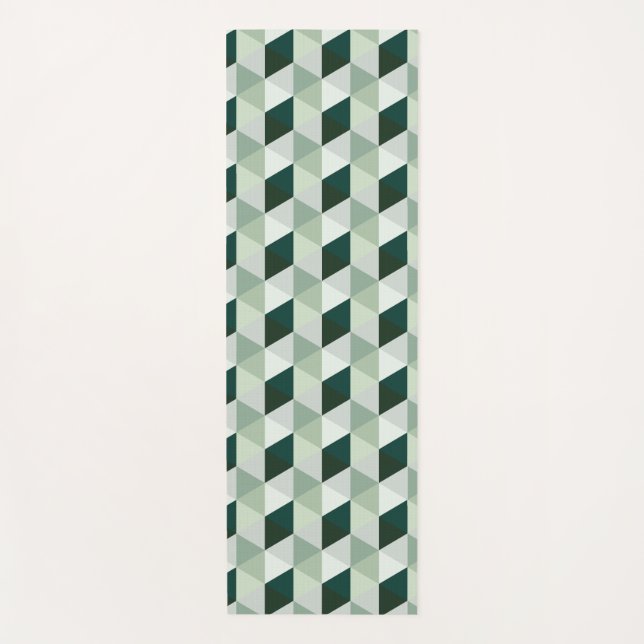 Abstract Geometric Pattern - No. 01 Yoga Mat (Front)