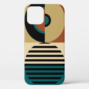 Abstract geometric pattern. Seamless memphis style iPhone 12 Case