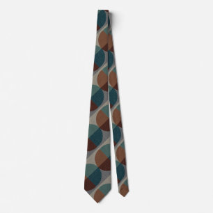 Abstract geometric pattern. tie