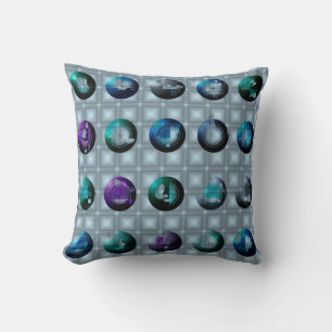 Abstract Geometric Pattern Wall clock  Cushion