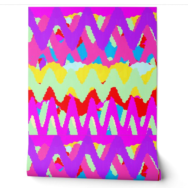 Abstract Geometric Pattern Wallpaper  (Unrolling)