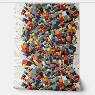 Abstract Geometric Pattern Wallpaper