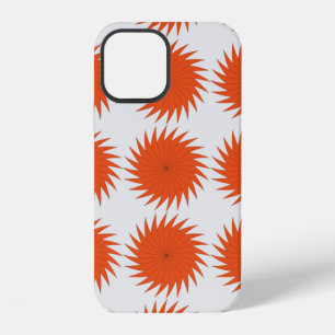 Abstract geometric pattern with stripes, lines. A iPhone 12 Case
