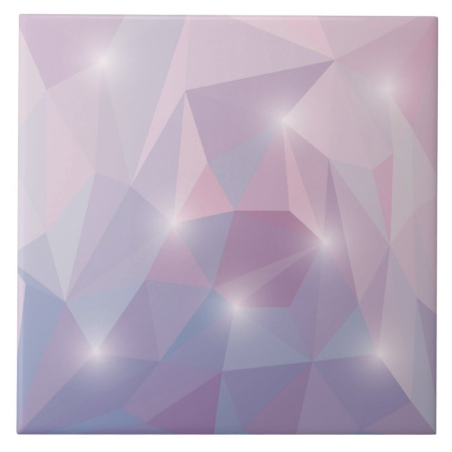 Abstract Geometric Polygon Tile (Front)