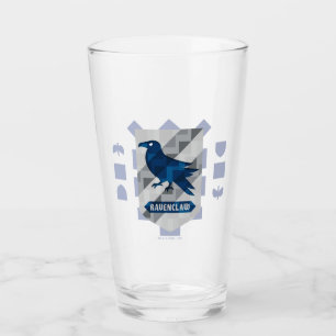 Abstract Geometric RAVENCLAW™ Crest Glass