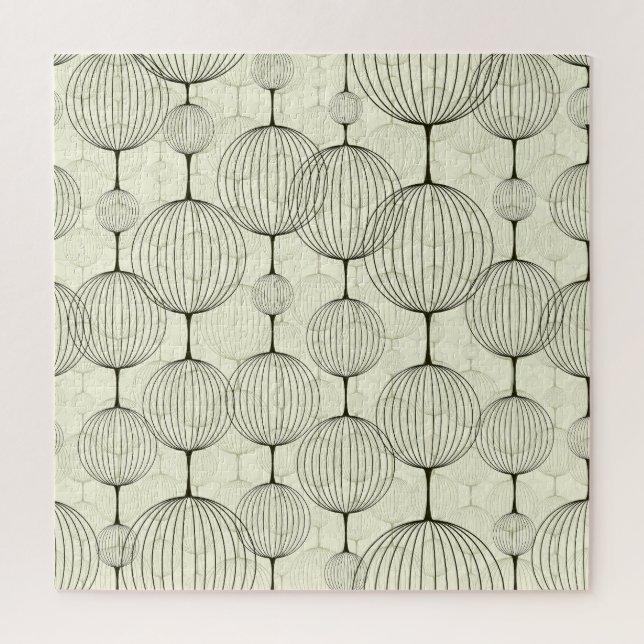 Abstract geometric, seamless background pattern. jigsaw puzzle (Vertical)