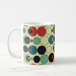 Abstract geometric seamless pattern design. coffee mug