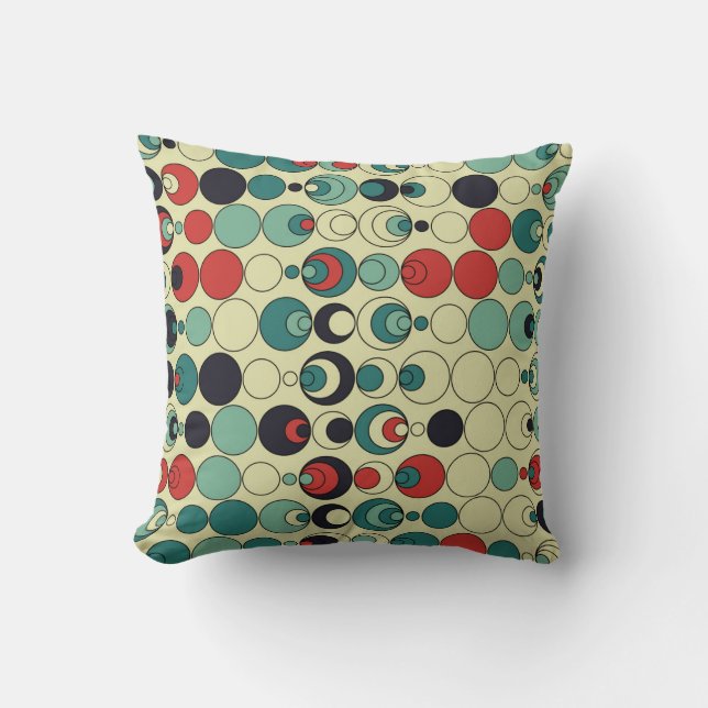 Abstract geometric seamless pattern design. cushion (Front)