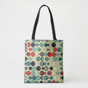 Abstract geometric seamless pattern design. tote bag