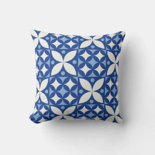 Abstract geometric seamless pattern in scandinavia cushion