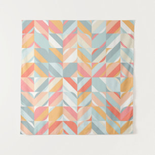 Abstract geometric seamless pattern in scandinavia tapestry