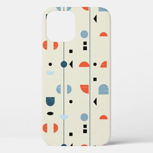 Abstract geometric seamless pattern inspired by mi Case-Mate iPhone case (Back)