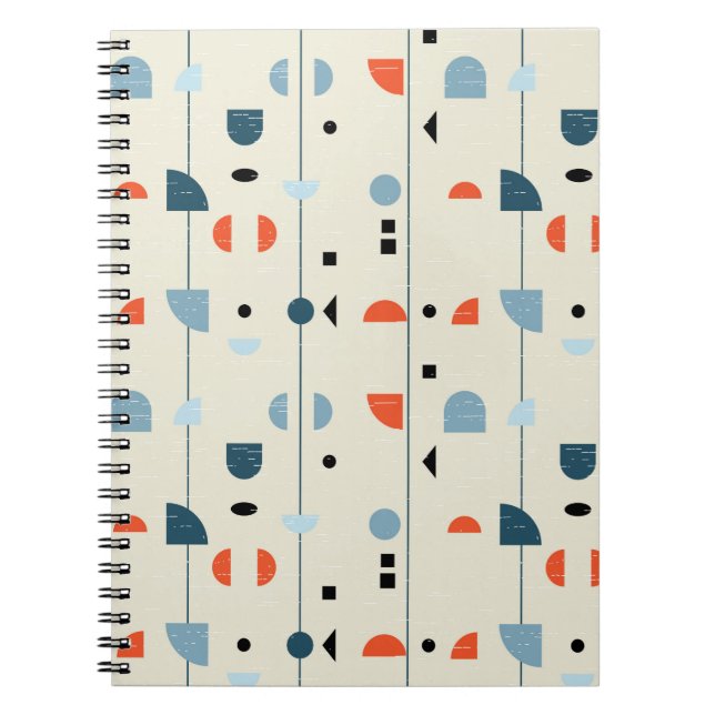 Abstract geometric seamless pattern inspired by mi notebook (Front)