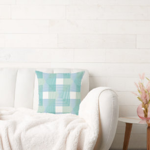 Abstract geometric seamless pattern with squares. cushion